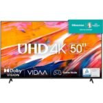 Hisense 50 Inch LED 4K Utra HD VIDAA Smart TV - 50A6QS