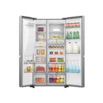 Hisense 720 Liters 2-Door Side-by-Side Refrigerator with Water Dispenser and Ice Maker, WiFi Connectivity, RC-72WS4SA - Image 2