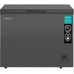Hisense 400 Liters Chest Freezer Single Door Deep Freezer - Grey - Image 2