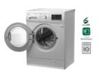 LG 7kg | Front Load Washing Machine | Inverter DD | Smart Daignosis™ | 6 Motions DD, Silver, FH2J3QDNG5
