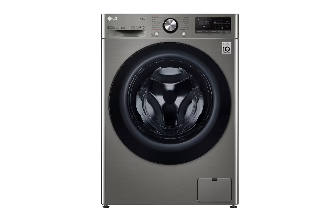 img_0511 Lg 11 Kg | Front Load Washer | AI DD™ | ThinQ™ | Steam™ - Image 1