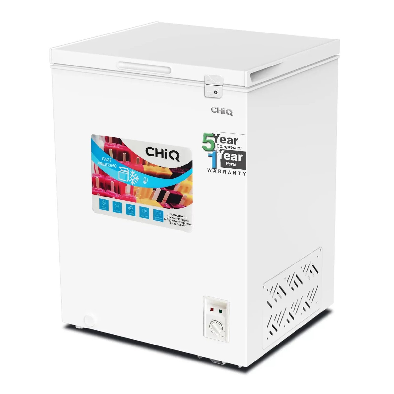 2026/01/2562796.jpg CHiQ 130 Liter Chest Freezer Single Door, CF130DSK3 - Image 1