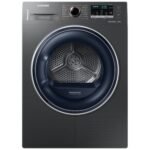 Samsung 9Kg Series 5 Heat Pump Tumble Dryer with OptimalDry™, A++, Grey, DV90TA040AX/EU