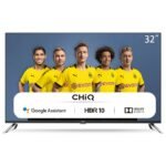 CHiQ 32-inch Android Smart HD LED TV; Bluetooth, Built-in Chromecast, Dolby Atmos, Free-to-Air Decoder