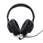 JBL Quantum 100M2 Wired Over-Ear Gaming Headset QuantumSOUND Signature, 3.5 mm Jack, Multi-Platform Compatibility and Removable Microphone with Mute Option.