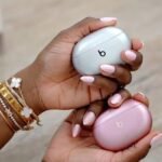 beats studio buds plus true wireless noise cancelling earbuds cosmic sliver and pink