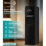 Hisense 3 Taps (Cold,Hot & Cool) Top Load Executive Water Dispenser H04WDBT3S3 - Silver