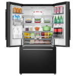 Hisense RF820N4WBU1 - 21ft - Side By Side Refrigerator - Black