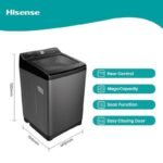 Hisense 17kg Automatic Top Load Washing Machine | WT3T1723UT - Image 4