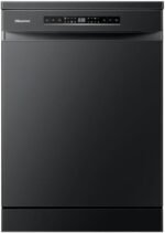 Hisense 15 Place 8 Programs FreeStanding Dishwasher Black Color Model HS623E91BST