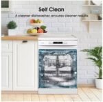 Hisense 15 Place settings Freestanding Dishwasher 8 Programs Color White Model - HS623E90W - Image 4