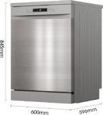 Hisense 15 Place Settings Dish washer Silver HS623E90X - Image 3