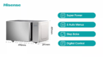Hisense H30MOMS9H | 30L Microwave - Image 5