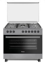 Hisense HGI9B21S 90cm Gas Cooker – 105L Multifunction Oven Stainless Steel