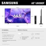 Samsung 65” Crystal UHD 4K Smart TV U8000F (2025 Model) - Image 2