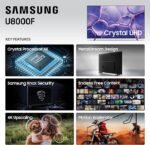 Samsung 75” Crystal UHD 4K Smart TV U8000F (2025 Model) - Image 2