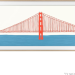 Samsung 65 inches The Frame TV Bezel Bezel Only Teak, VG-SCFA65TKBRU