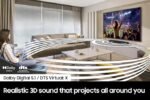 SAMSUNG HW-B650 3.1ch Soundbar w/Dolby 5.1 DTS Virtual:X, Bass Boosted, Built-in Center Speaker, Bluetooth Multi Connection, Voice Enhance & Night Mode, Subwoofer Included, 2022,Black - Image 2