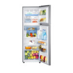Samsung RT31K3052S8 310L Double Door Refrigerator – Frost-Free, Digital Inverter Compressor, Cool Pack, All-Around Cooling, Tempered Glass Shelves, Inox Finish