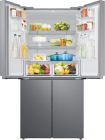 Samsung 511L RF48A4000M9 Twin Cooling Plus™ Multi Door Refrigerator, Silver - Image 2