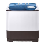 LG 16kg | TwinTub Washer| Roller Jet Pulsator | 3 Wash Program | Wind Jet Dry