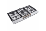 LG Gas Cooktop 5 Burners 90cm Stainless Steel - Image 2