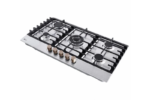LG Gas Cooktop 5 Burners 90cm Stainless Steel - Image 3