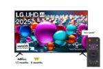 65 Inch LG UHD AI UA85 4K Smart TV AI Magic remote HDR10 WebOS25 2025
