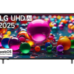 55 inch LG UHD AI UA80 4K Smart TV HDR10 webOS25 2025