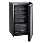 Kenwood Beverage Cooler, 24 Bottles Wine Cooler Refrigerator with Double Glass Door, Blue Light, Smart Temperature Control, BCM24.000BK - Image 2