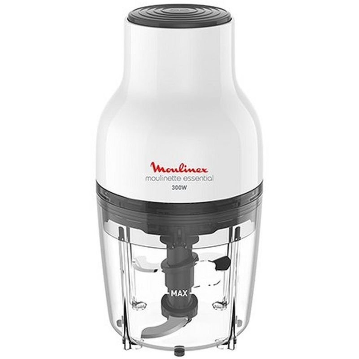 img_2777 Moulinex Moulinette Essential Chopper, 300 Watts, White /Black, Plastic | DJ520127 - Image 1