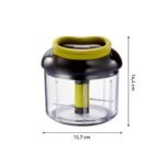 Tefal Non Electric 900ml Manual Chopper, Transparent/Black/Green, K1320404 - Image 2