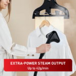 TEFAL Garment Steamer, Pro Style Care Garment Steamer, Steamer Clothes, 2000 Watts, Black, 2 Years Warranty, IT8490M0 - Image 2