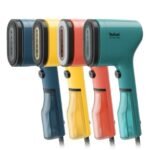 Tefal - PURE POP Handheld steamer DT2020 - Alpes Blue / Coral Red / Pine Green / Sunshine Yellow