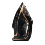 VENUS 2400W Power with Vertical & Steam Burst, Self Clean, Anti Drip, Ceramic Soleplate Steam Iron VSI 24 SB- Black - Image 3