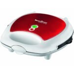 Moulinex Sandwich Maker, 700 Watts, 3-in-1 Panini, Sandwich + Waffle Maker, SW612543 - Image 2