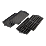 Moulinex Sandwich Maker, 700 Watts, 3-in-1 Panini, Sandwich + Waffle Maker, SW612543 - Image 3