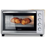 KENWOOD 100L Toaster Oven – Oven Toaster Grill Large Capacity Double Glass Door Multifunctional with Rotisserie and Convection Function for Grilling, Toasting, Broiling, Baking, Defrosting MOM99 Silver - Image 2