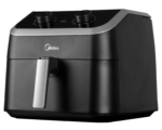 Midea Air Fryer 8.5L 1900W Black (Model: MF‑TN85WK2) - Image 2
