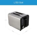 Midea Toaster 2 Slots, 950W With Adjustable Browning Control - Image 2