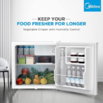 Midea 86L Free Standing Single Door Refrigerator with Reversible Door - Image 2
