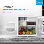 Midea 86L Free Standing Single Door Refrigerator with Reversible Door - Image 3