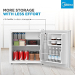 Midea 86L Free Standing Single Door Refrigerator with Reversible Door - Image 5