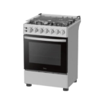 Midea 60*60- 3Gas + 1 Electric Standing Cooker With Electric Oven (60E3G1H4F-SL)-Silver