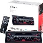 Sony DSX-A410BT Single Din Bluetooth Front USB AUX Car Stereo Digital Media Receiver (No CD Player)