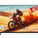 Sony BRAVIA 2 II 55 Inch 4K Ultra HD LED Smart TV with Google TV and Exclusive Features for PlayStation®5 (K-55S20M2), 2025 Model