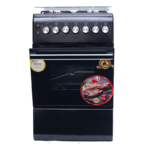 Blueflame 50*60cm 3 Gas Burners +1 Hot Plate Cooker NL6031E - Black