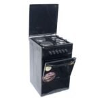 GL-General GL-General 50cm X 50cm 2 Electric & 2 Gas Cooker With Electric Oven Cooker GL5022E-B ( Made In Turkey )- Black
