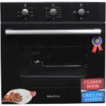 Blueflame 60cm Built-in Electric Oven 3002 BE3, Thermostat, Fan, Grill, Timer – Black