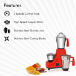 Geepas Mixer Grinder with 3 Jars | GSB5081 - Image 4